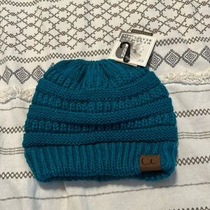 C.C. Messy Bun Beanie